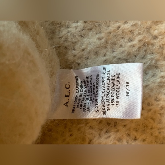 A.L.C. Zip Wool Blend Sweater - Picture 13 of 14